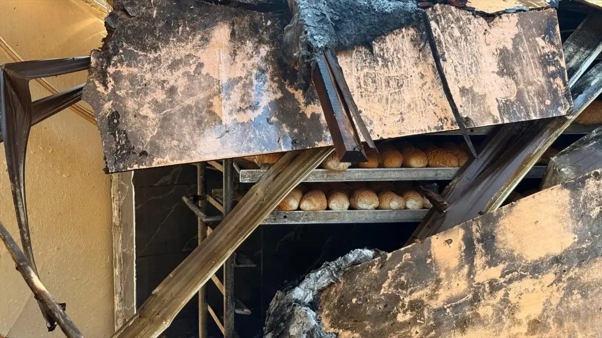 Bolu’da Fırında Yangın