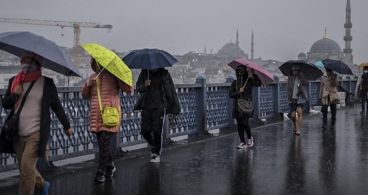 İstanbul’a Hafta sonuna ‘sarı’ ve ‘turuncu’ uyarı!