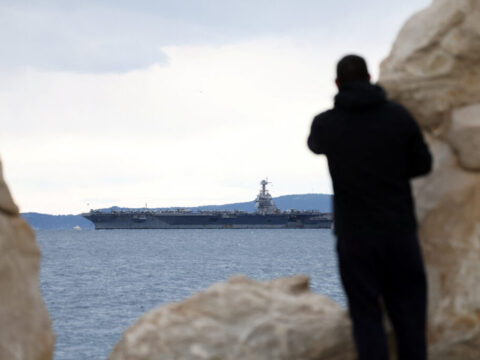 ABD’nin dev uçak gemisi Hırvatistan’da